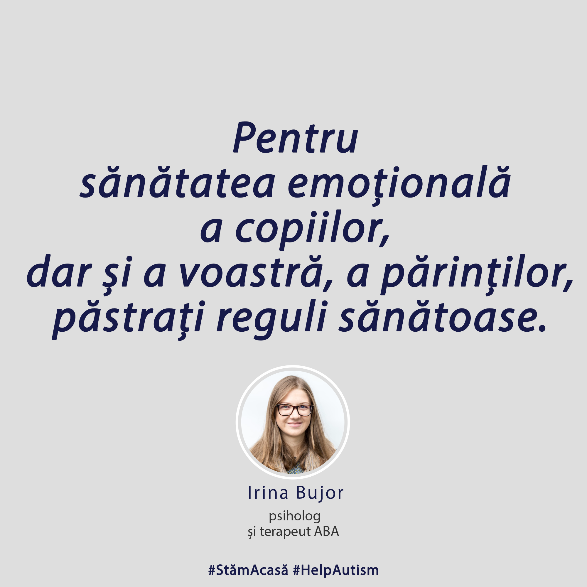 HelpAutism IrinaBujor stamacasa