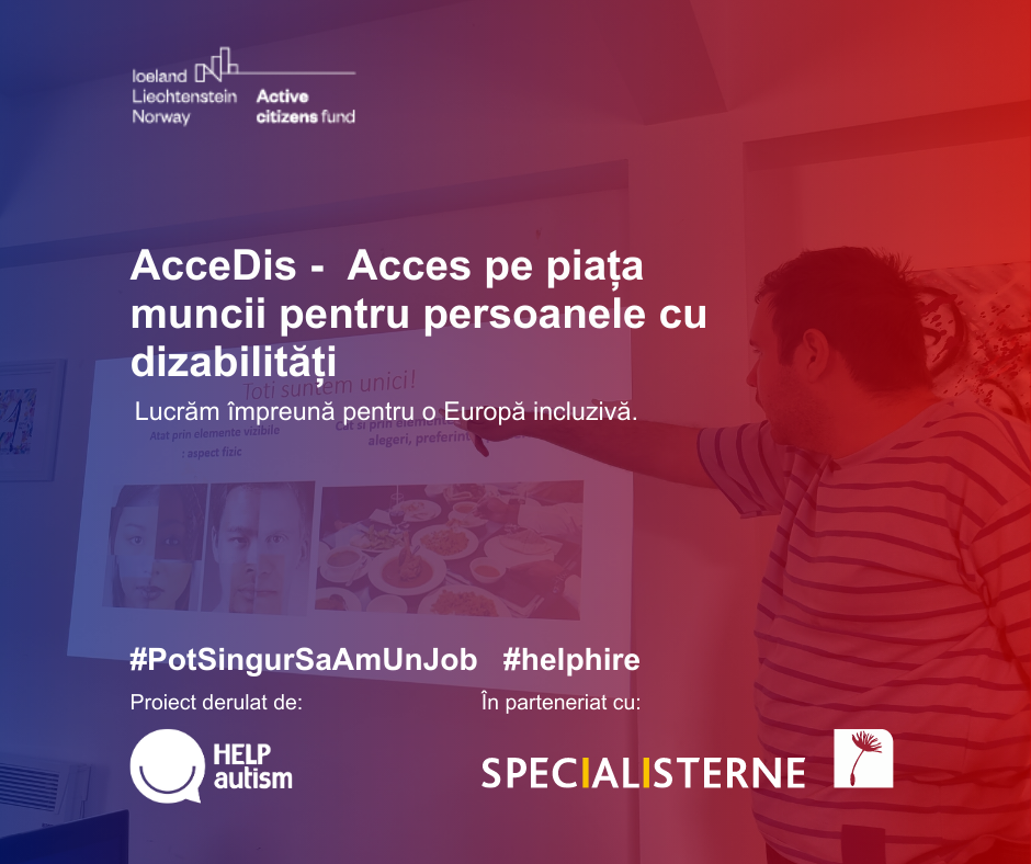 AcceDis - Acces direct pe piața muncii pentru persoanele cu dizabilității